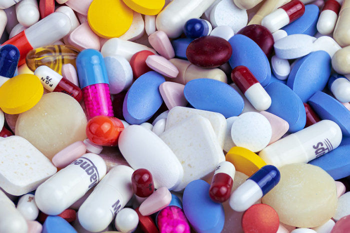 Medicamentos e remédios variados